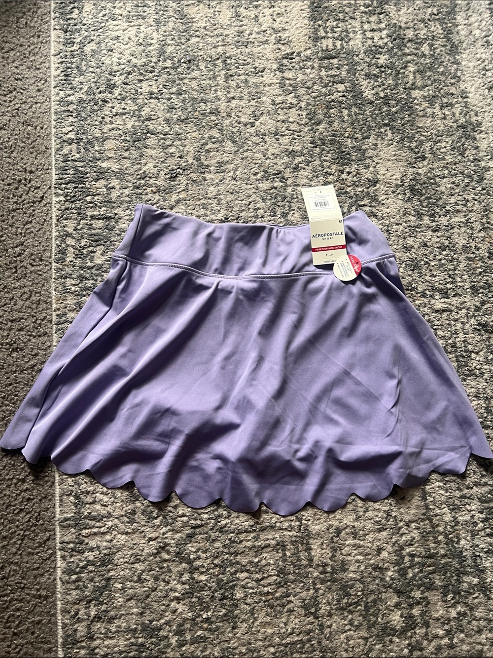 Aeropostale Lavender Scalloped Circle Skater Skirt